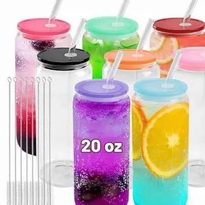 Clear Glass 20 oz cup