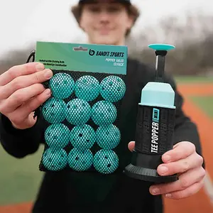 Popper Bundle - Baseball Training Equipment Pack with Balls