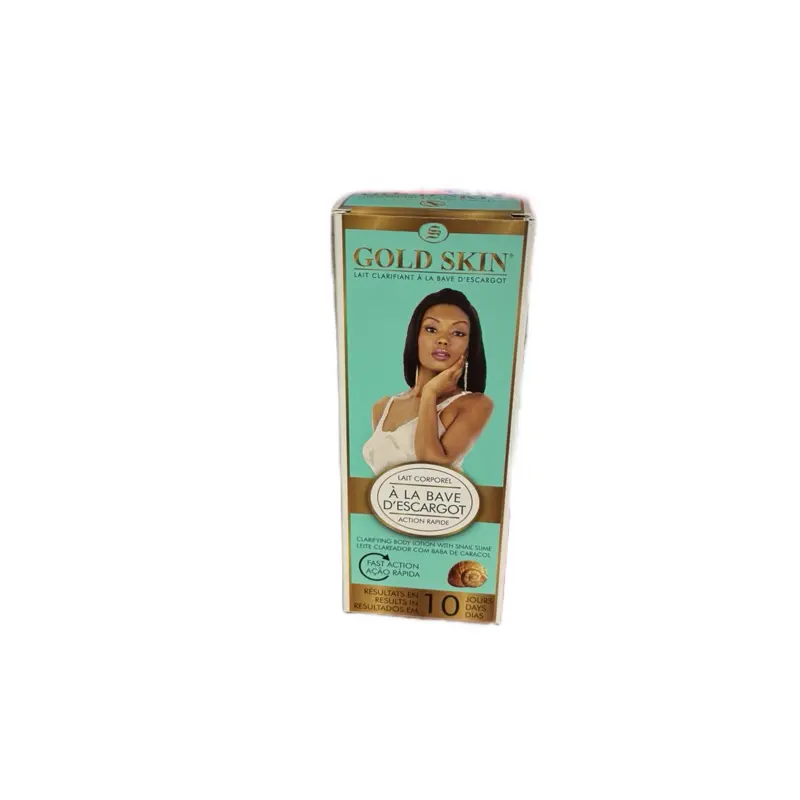 Gold Skin Lotion with Escargot Extract for Radiant Skin 10 oz
