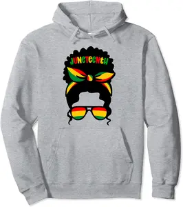 Juneteenth Queen Black Girl Magic Melanin Sista Woman Girls Pullover Hoodie - Briannama Shop 35B0C5RHHLSY