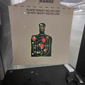 VIGEROSO 20/30pcs Large-Scale Human Silhouette Targets High-Visibility Reactive Splatter Glow Florescent Paper Design for Accurate Range Training and Shooting Accessories Universal Fit for All Users 9.5"x14.5" Silhouette Adhesive Target - Survival Tools