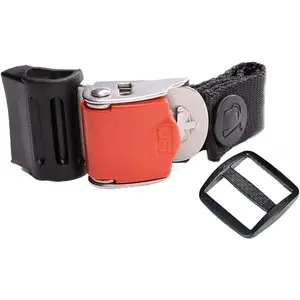 Helmet Quick Release Buckle Kit Ratcheted Stainless Steel Helmet Chin Strap Adapter - Install Without Removing Strap Snap