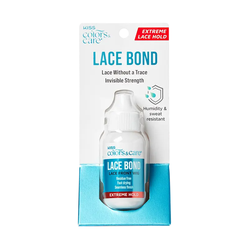 Kiss Colors & Care Lace Bond Glue | Extreme Hold, Lace Front Wig Adhesive Glue, Wig Glue, Hair Care