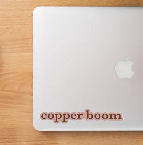 Copper Boom Sticker