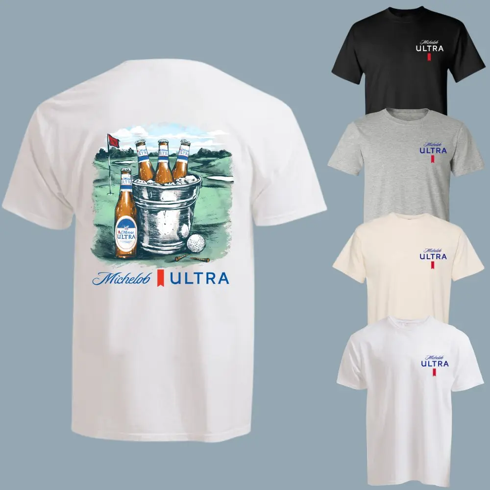 Michelob Ultra Golf T-Shirt Sweatshirt Hoodie, Beer Graphic Shirt, Summer Shirt for Men and Women, Father’s Day Gift