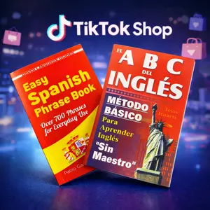 Learn Spanish & English Fast--2 Book Set (700+ Phrases)-ABCs del Ingles + Easy Spanish Phrase Book | Beginner Friendly