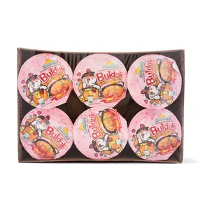 Samyang Buldak Carbonara Spicy Instant Noodle Cup, Pantry Food, Spicy Hot Chicken Flavor Instant Food