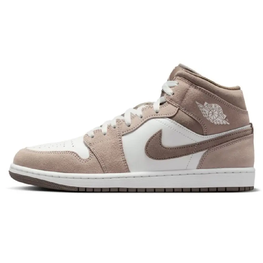 Men's Jordan 1 Mid Enigma Stone/Olive Grey (DQ8426 003)