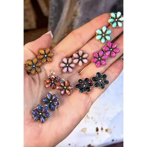 Mini Daisy Earrings MADE TO ORDER