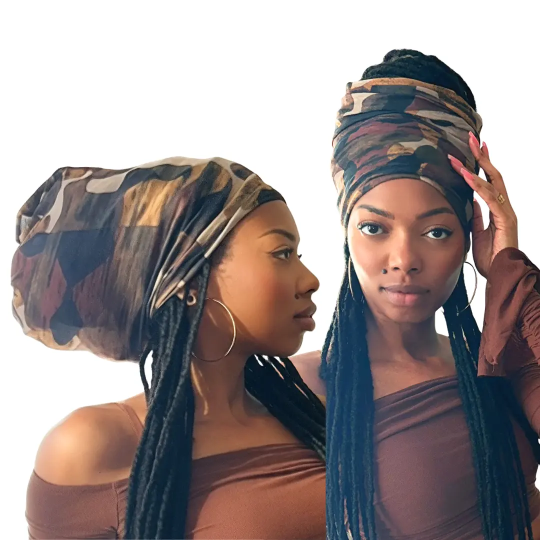 Infinity Headwraps - Stretchy Fabric Headwraps, 1 Size Fits Most, Easy Slide-On Design, Versatile Styling Options, Scarf Head Wrap