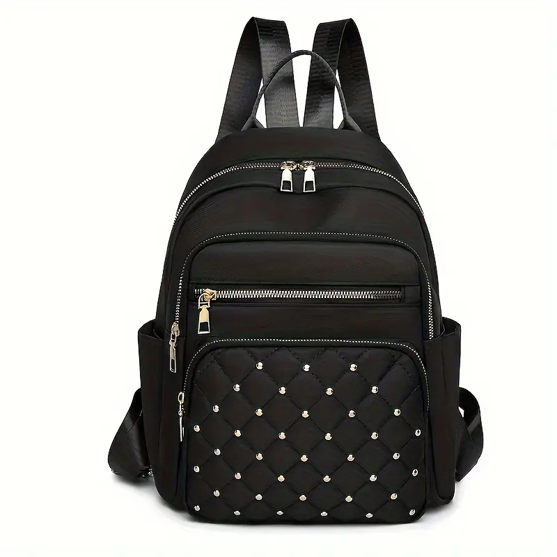 Stylish Multi-Pocket Backpack for Travel & Daily Use - Large Capacity, Wear-Resistant, Perfect for Autumn Winter Commuting & Holiday Gift