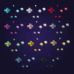 NEW Game Boy Advance SP Metal Buttons by RetroCNC