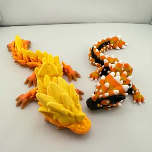 Baby Candy Corn Dragon Figurine Decoration