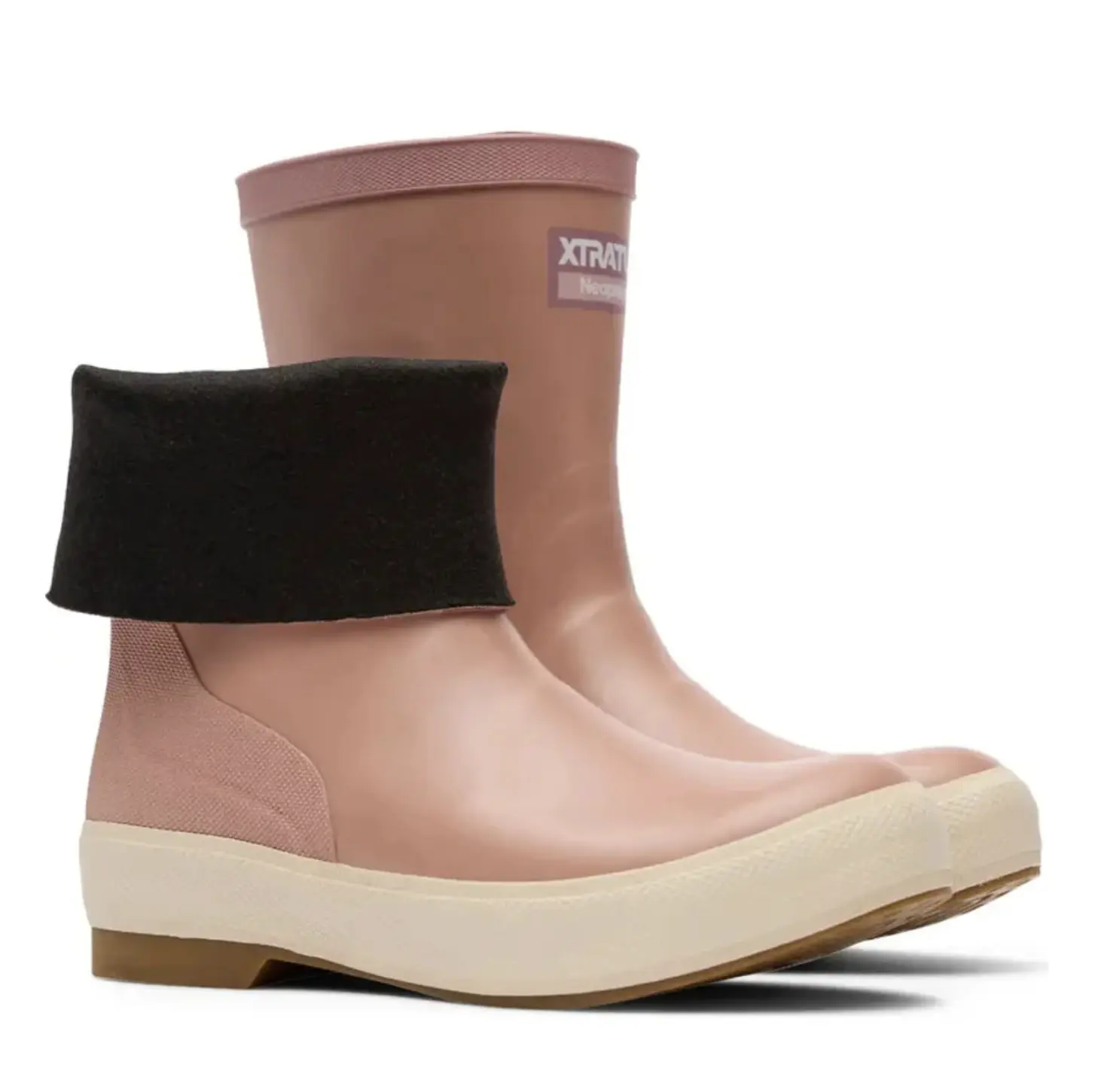 XTRATUF Women's 9" Legacy Waterproof Boot | Commercial Grade Slip-Resistant Rain Boot - Pink