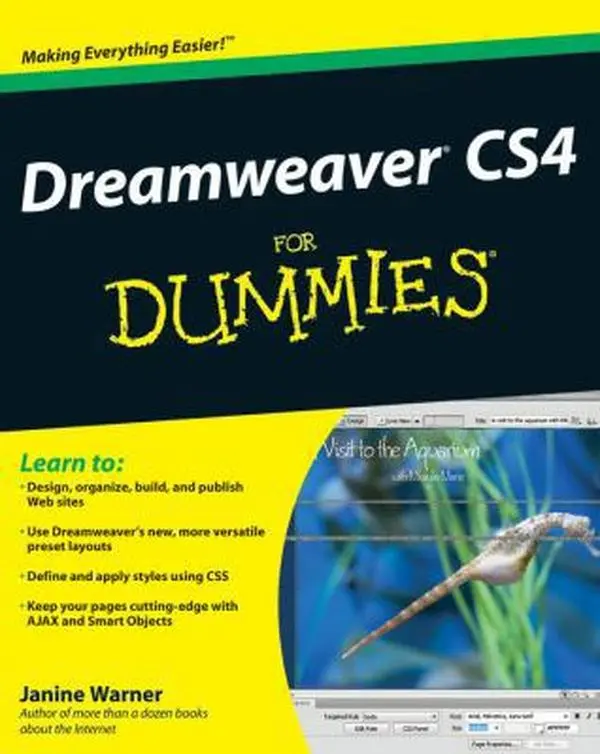 USED-Dreamweaver CS4 For Dummies by Janine Warner (Paperback)
