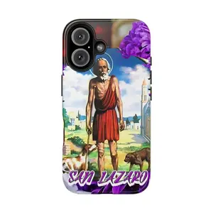 Tough Phone Cases - Durable Impact-Resistant Covers for iPhone, San Lazaro, and Cuba, Glossy Finish, Shock-absorbing Rubber Liner, No Warranty