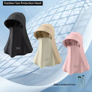 Outdoor Sun Protection Hood, UV Protective Mask Neck Cap, Windproof Face Mask, Breathable Cycling Hiking Travel Hat, Lightweight & Durable Design