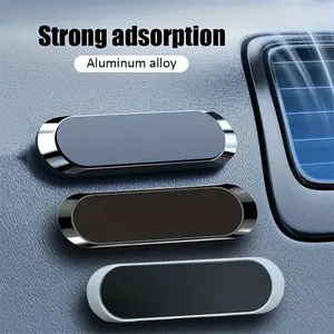 Three-piece Set of Adhesive Magnetic Phone Holders Universal Strong Magnetic Holders Compatible with iPhone Samsung Xiaomi Car Accessory Phone Mount