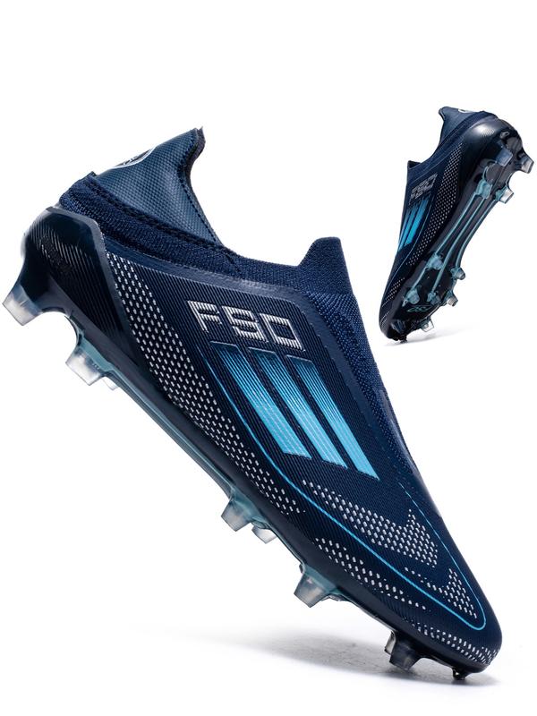 New Men's Competition Training Soccer Boots, Anti-Slip Ag Long Studs, Breathable Adult Football Shoes, Outdoor Professional Cleats, Turf Shoes