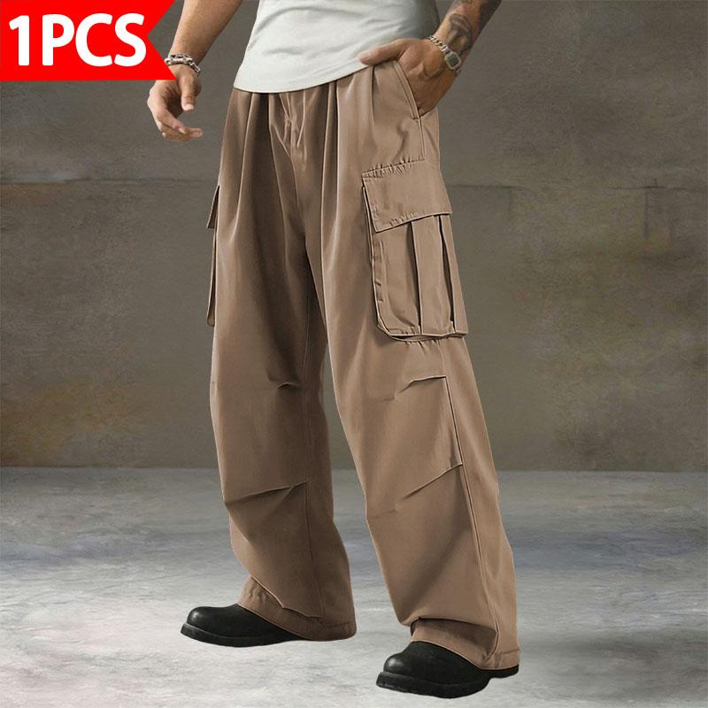 Men’s cargo pants, 3-pack  breathable, wear-resistant fabric suitable for outdoor work, hiking, and everyday casual streetwear; comfortable and durable, practical all-season essential.