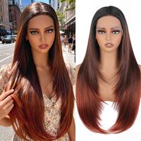 Black to Copper Ombre