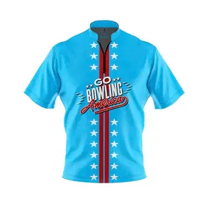 Go Bowling Official Turquoise 2022 League Bowling Jersey