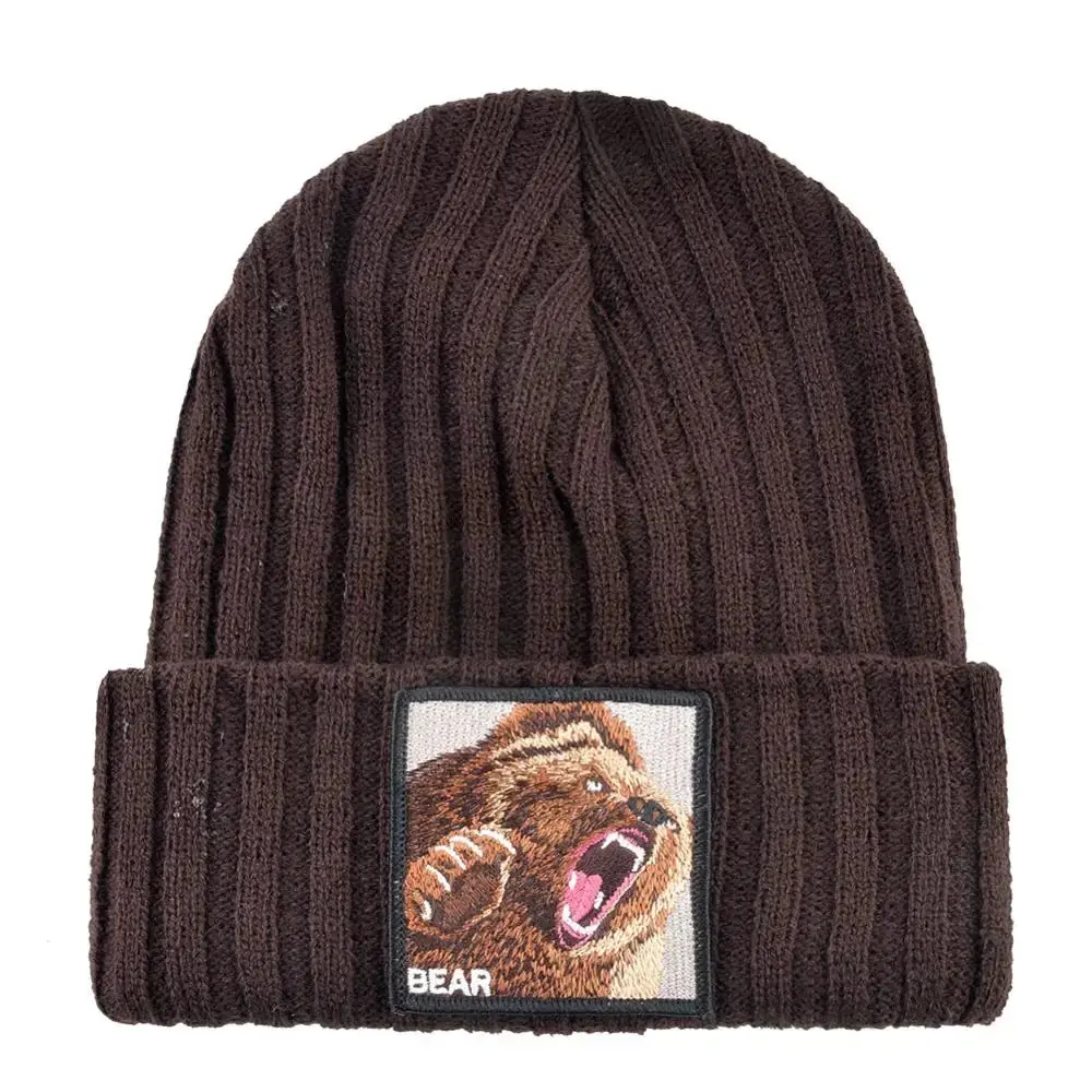 Brand New Bear Knitted Beanie for Winter