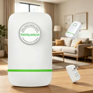 Power Plug Pro Electricity Saving Box, 2026 New Power Factor Saver Plug in, Energy Savings Device with Voltage Optimization, Automatic Stable Voltage Regulator for Home Office