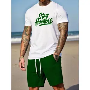 Men'S Simple Casual Short Sleeve T-Shirt And a Comfortable White Top