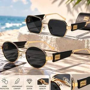 New M's high-end fashion European and American Instagram popular sunglasses New M's high-end fashion European and American Instagram popular sunglasses