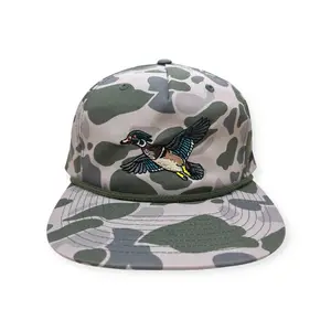 Wood Duck Hat - Richardson 256 Rope Snapback