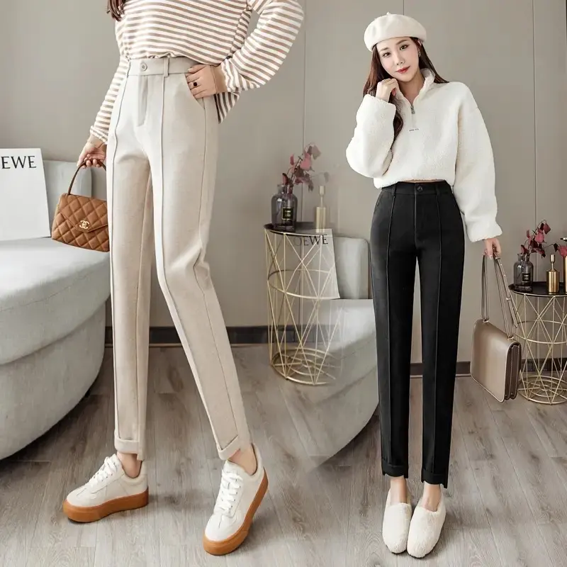 Woolen pencil pant