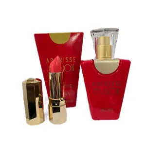 Jafra Adorisse Passion Perfume de Mujer 50 ML Floral Fragrance & Luxury Coral Chic Lipstick Set