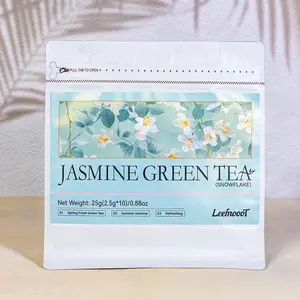 Jasmine Green Tea Bag 25g(2.5g×10packs) With Baked Green Tea, Jasmine Flowers, Michelia Alba