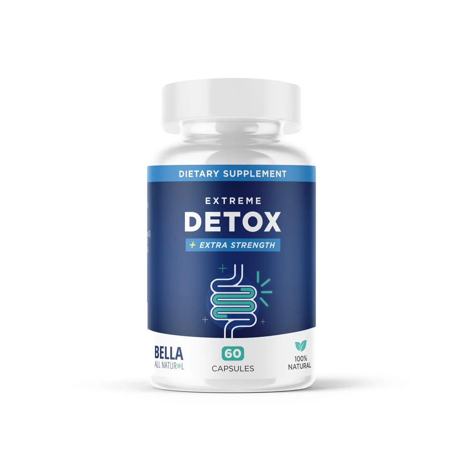 Bella All Natural Colon Cleanse Capsules, 60ct Bella All Natural Colon Cleanse Capsules, 60ct