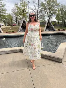 The Whimsy Butterfly Midi Dress