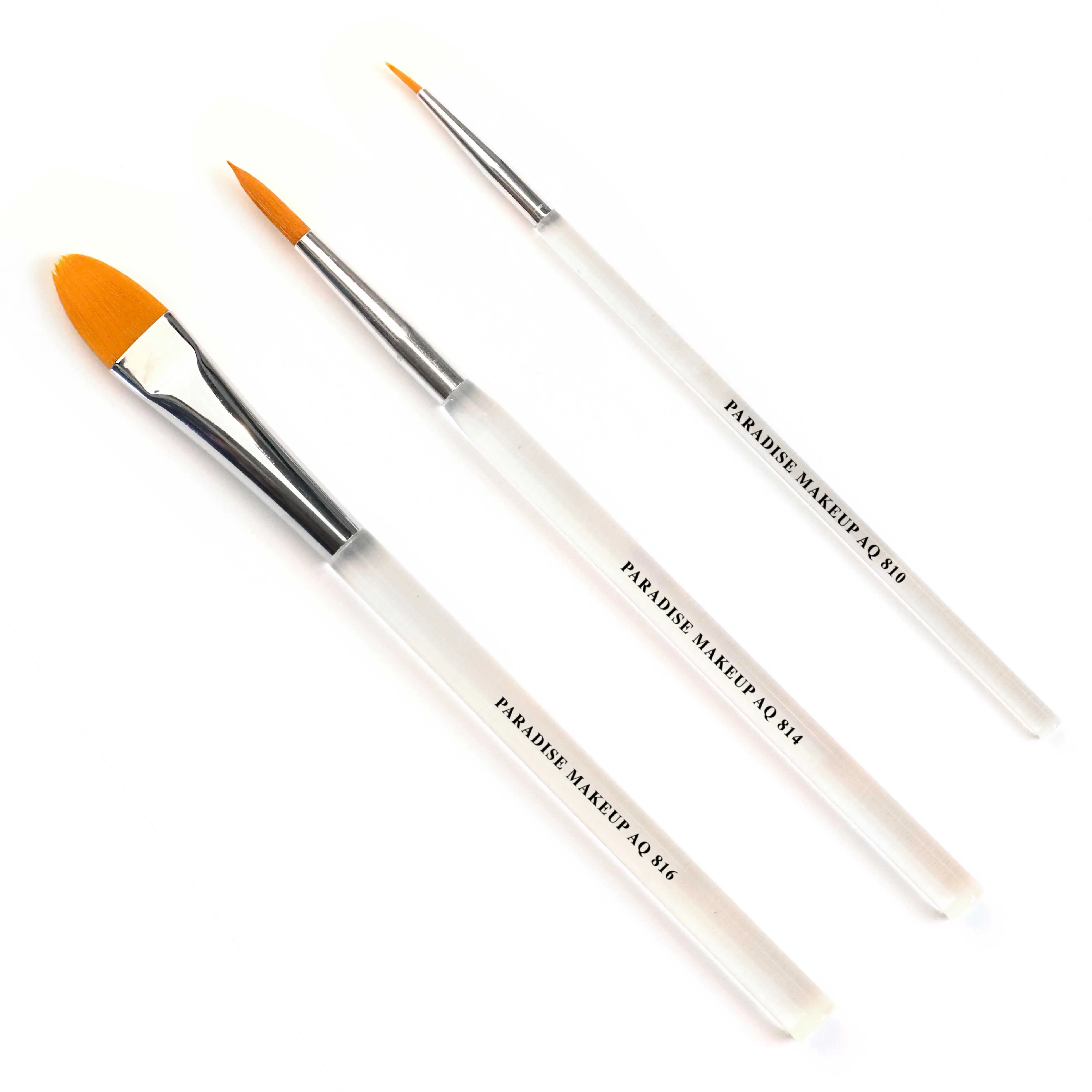 Mehron Paradise Makeup AQ  3-Piece Brush Set