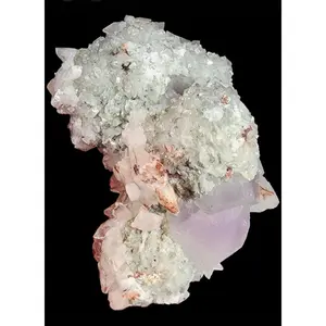 Quartz v. Amethyst, Calcite- Tonglushan Mine, Daye Co., Huangshi Prefecture, Hubei Province, China, sku 3104-3104