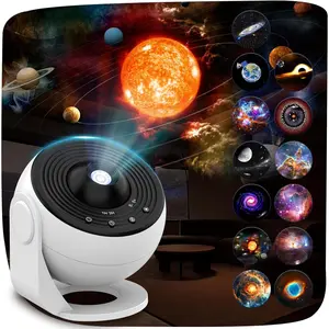 Galaxy Projector Pro, 13 in 1  Planetarium Galaxy Projector for Bedroom,  Projector Galaxy Light with Timer, Adjustable Focus Night Light Projector for  Adults Room Decor
