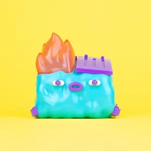 Glanderco "Boys Go to Jupiter" Limited Edition Dumpster Fire Vinyl Figure