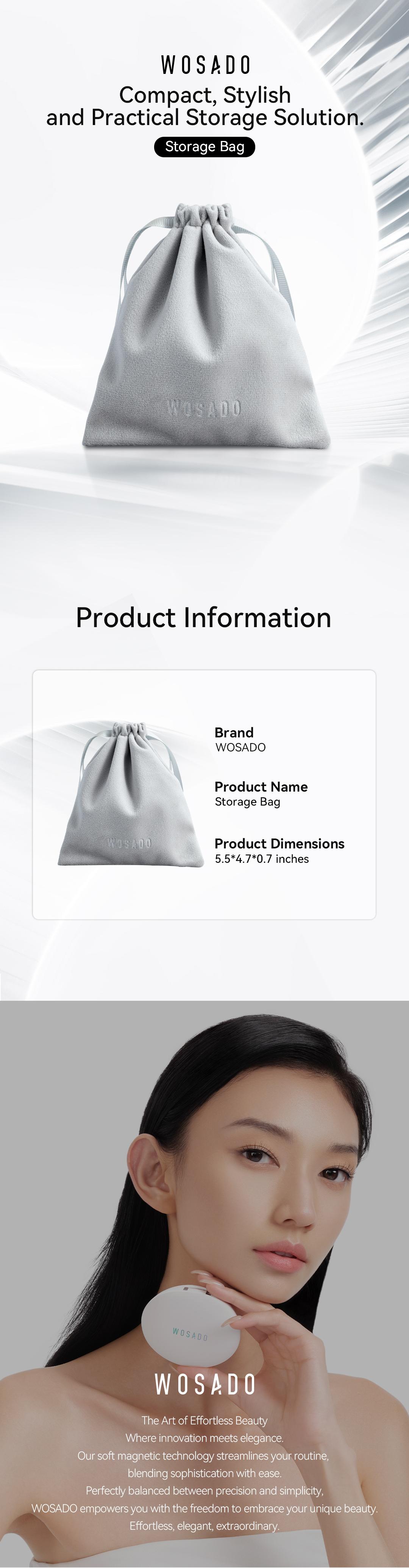 Wosado Microfiber Pouch Case Bag