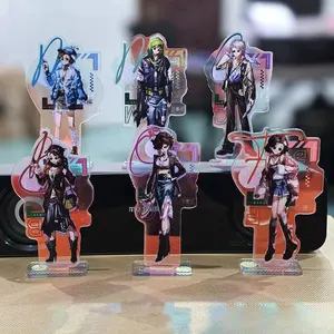 Horror Identity V Acrylic Plaques Standee Figure Female Dancer Mercenary Meteorologist Barmaid Model Cosplay Props Desk Ornament