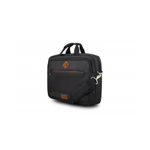 Urban Factory ETC15UF 15.6 in. Recycled Polyethylene Terephthalate Notebook Case for Ecofriendly, Black