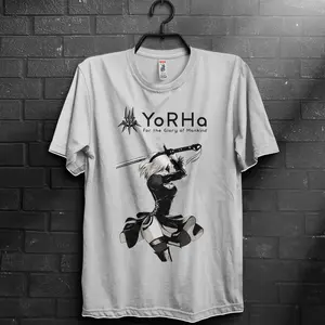 t-shirt, gift, gift her, gift men, gift boy gift, anime, anime shirts, anime gifts, shirt, nier automata, 2b nier automata, 2b PF