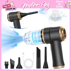 【mothersday】BELBUY Handheld Car Vacuum Cleaner, 9000Pa VacuumCleaner and Air Gun, 120W High-Power Wireless HandheldCar Vacuum Cleaner, equipped with two filters and multiplenozzles,suitable for cars, homes, offices, and pets.