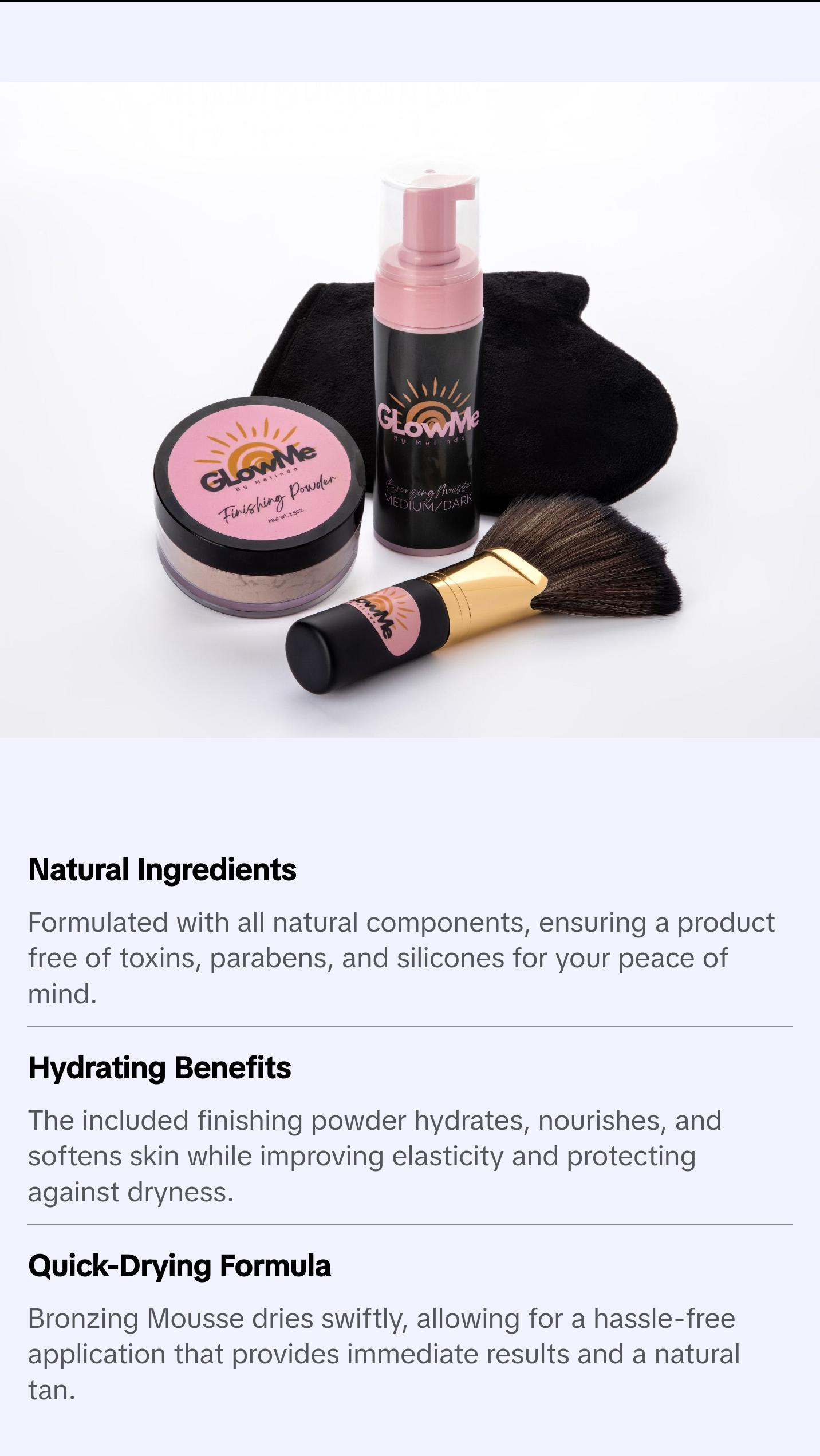 GLow Me By Melinda Complete Starter Kit