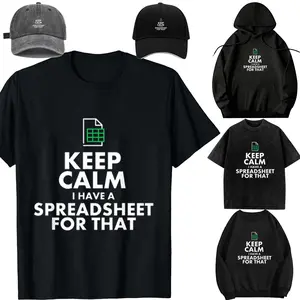 DIY-Unisex-Funny Excel Spreadsheets Lover Gift | Accountant Men Women T-Shirt