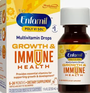 Enfamil Poly-Vi-Sol Liquid Multivitamin Supplement for Infants and Toddlers, 50 mL dropper bottle