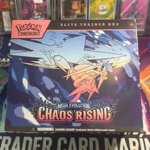 Pokémon 1 kit Pokémon TCG Mega Evolution: Chaos Rising Elite Trainer Box 6+