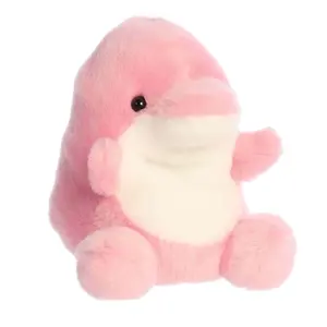 Palm Pals Adorable Amazonia Pink Dolphin 5 inch Mini Soft Plush Collectable Stuffed Animal
